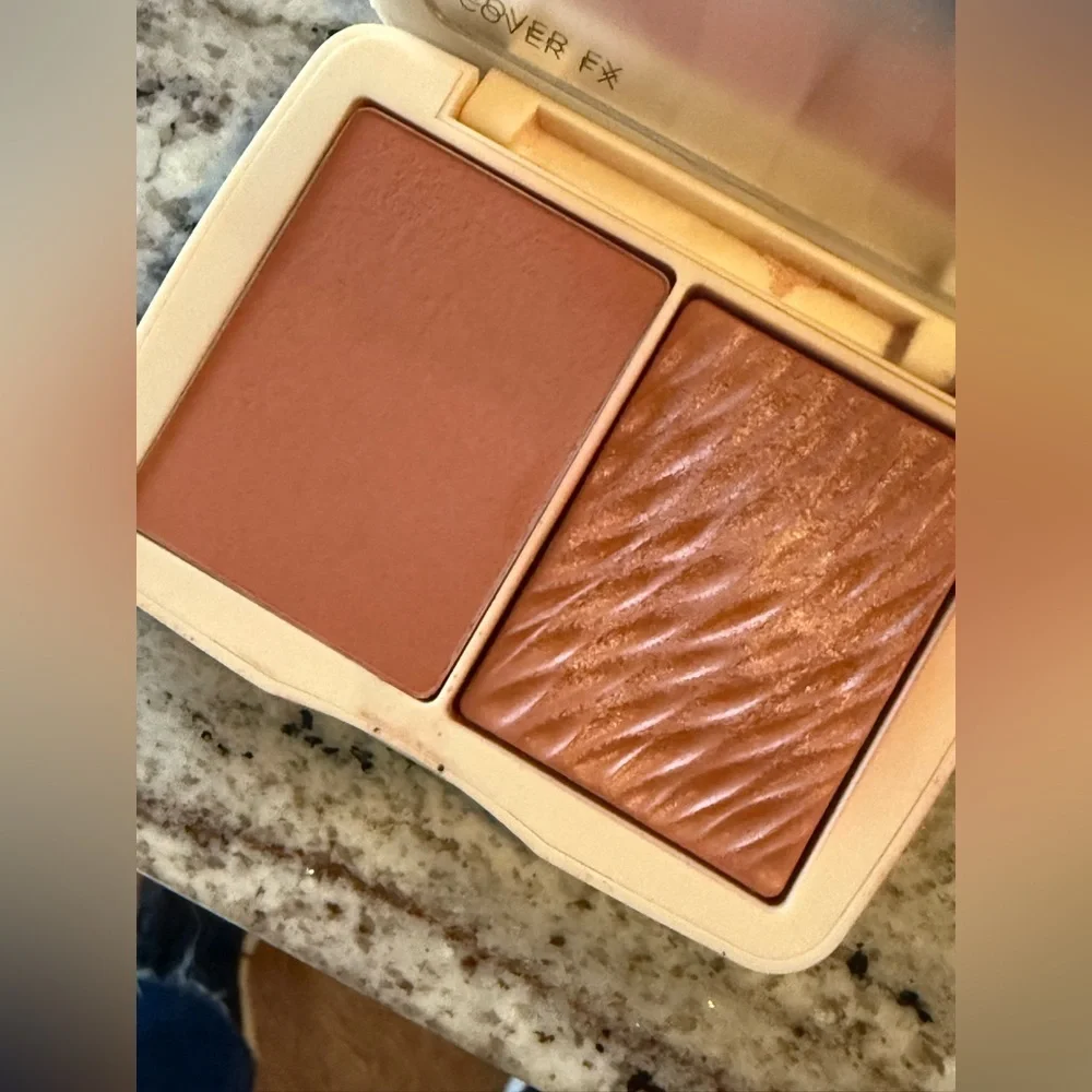 COVER FX monochromatic blush duo - warm honey